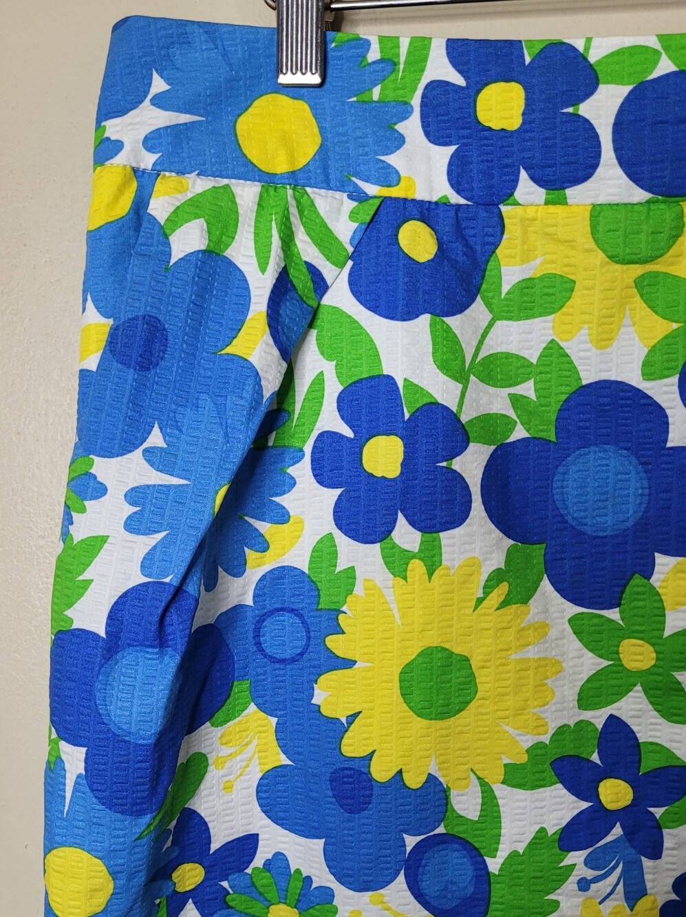 Sweet Salt Colorful Retro Floral Pencil Skirt Pockets Size XL - Picture 4 of 10